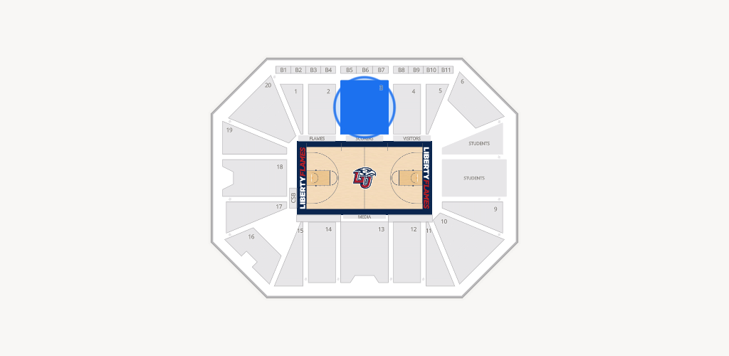 Liberty Arena Seating Chart