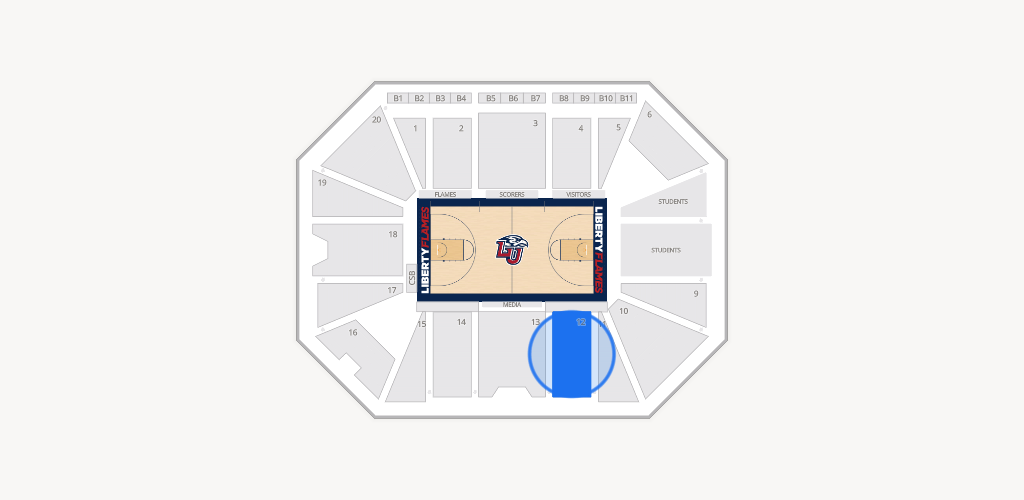 Liberty Arena Seating Chart
