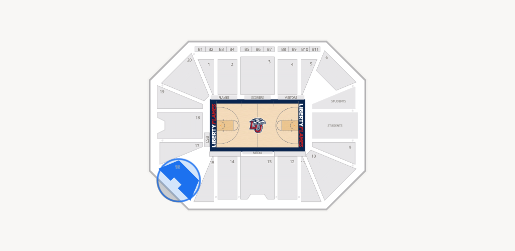 Liberty Arena Seating Chart