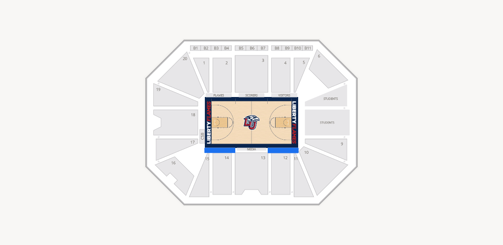 Liberty Arena Seating Chart