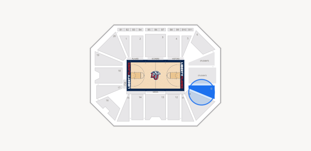 Liberty Arena Seating Chart