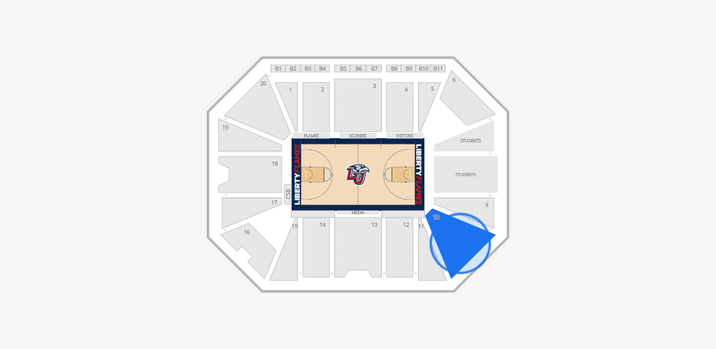 Liberty Arena Seating Chart