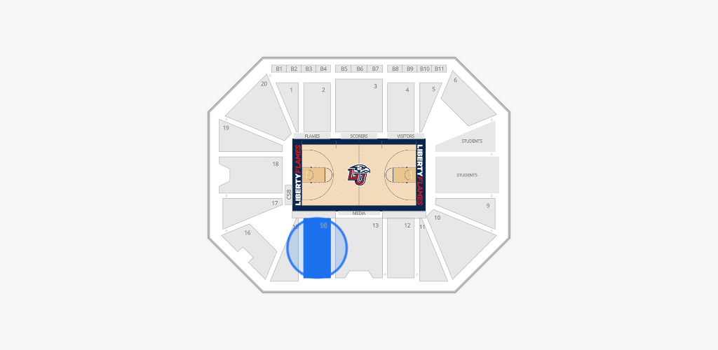 Liberty Arena Seating Chart