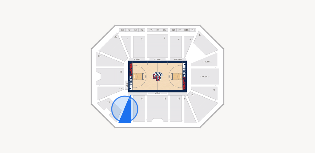 Liberty Arena Seating Chart