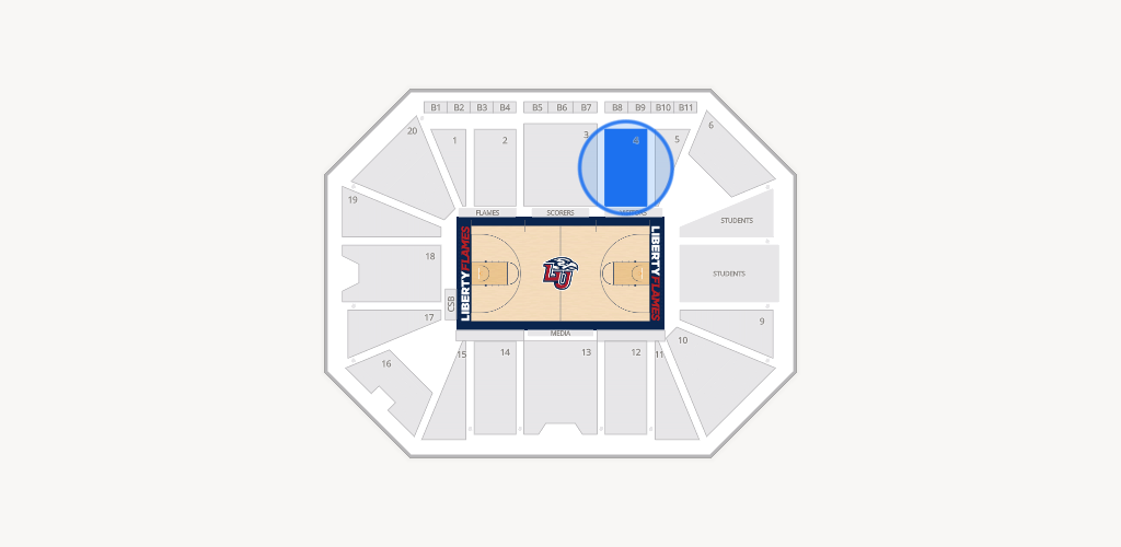 Liberty Arena Seating Chart