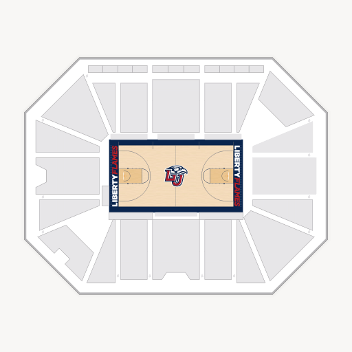 Liberty Arena seating chart
