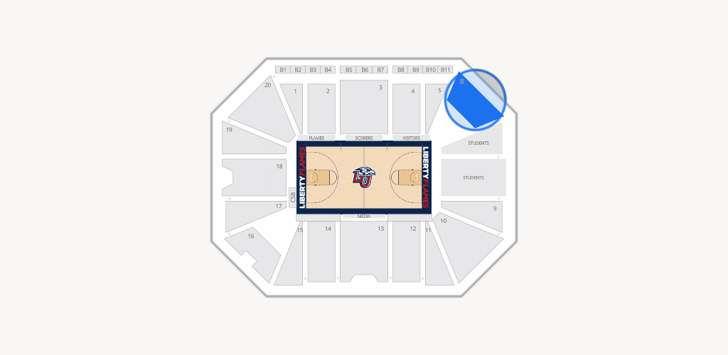 Liberty Arena Seating Chart