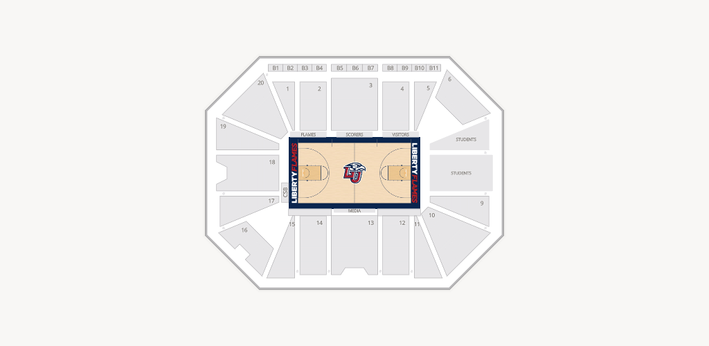 Liberty Arena Seating Chart