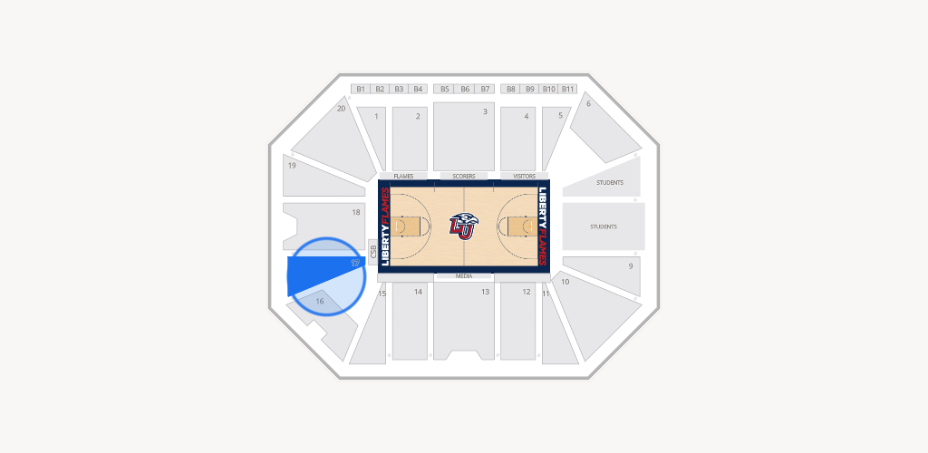 Liberty Arena Seating Chart