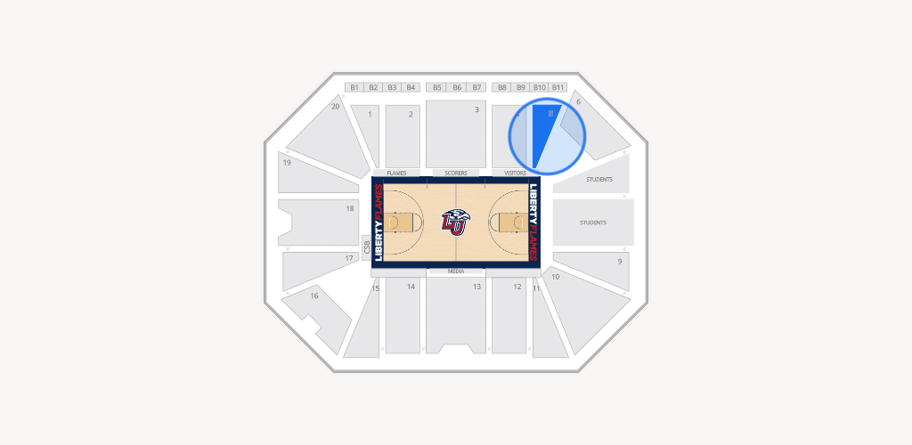 Liberty Arena Seating Chart