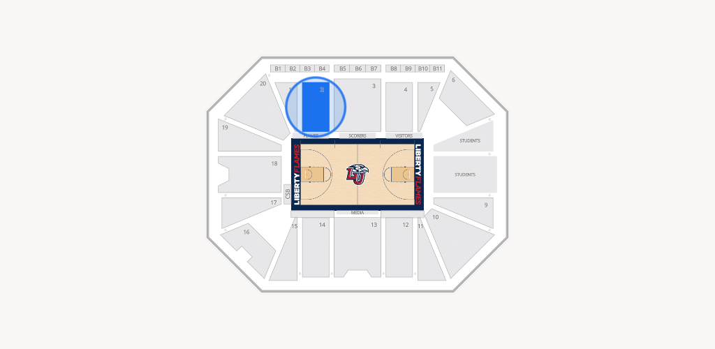 Liberty Arena Seating Chart