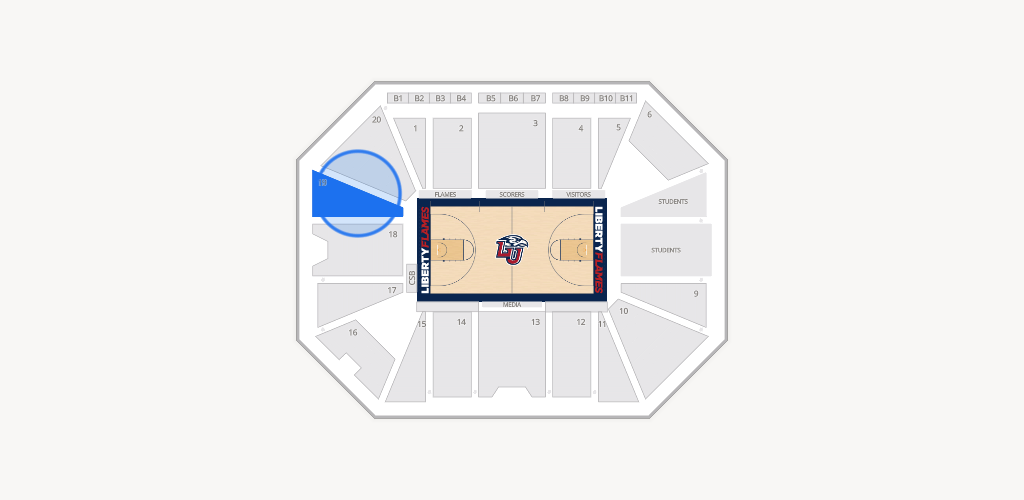 Liberty Arena Seating Chart