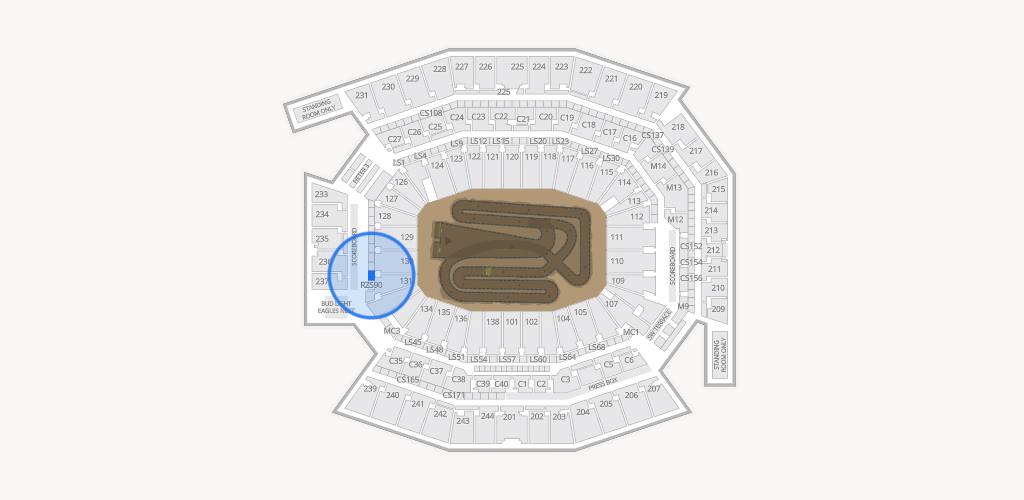 Lincoln Financial Field Seating Chart