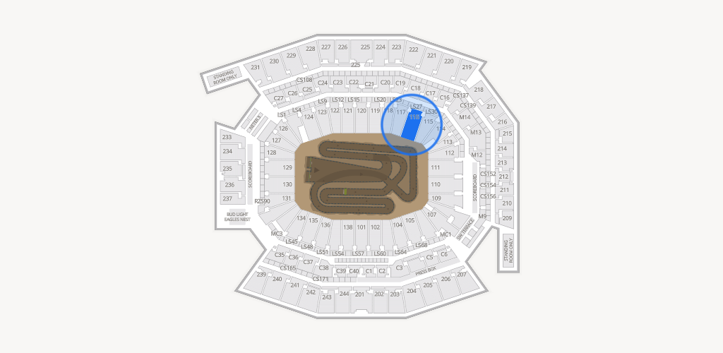 Lincoln Financial Field Seating Chart