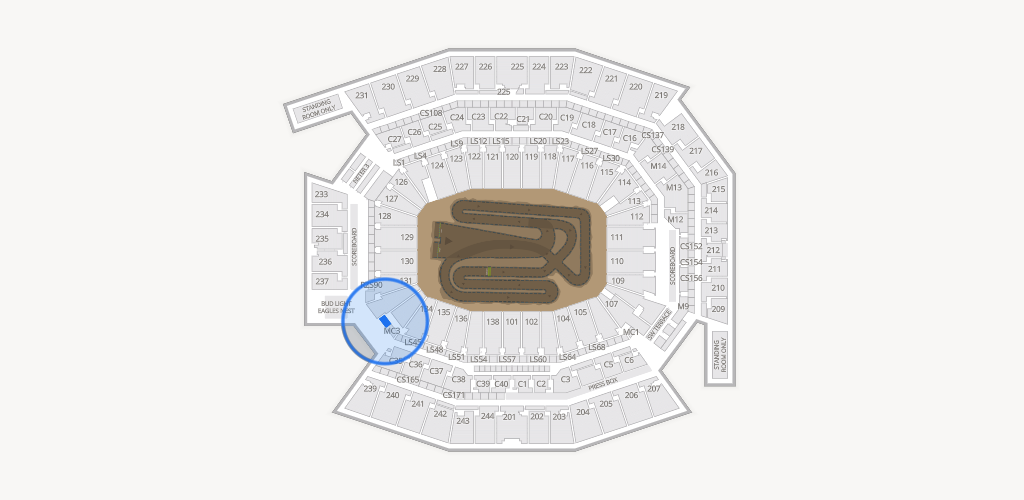 Lincoln Financial Field Seating Chart