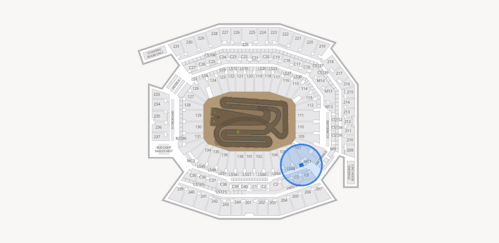 Lincoln Financial Field Seating Chart
