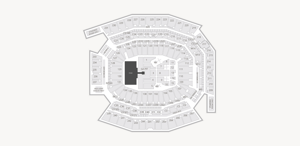 Lincoln Financial Field Seating Chart