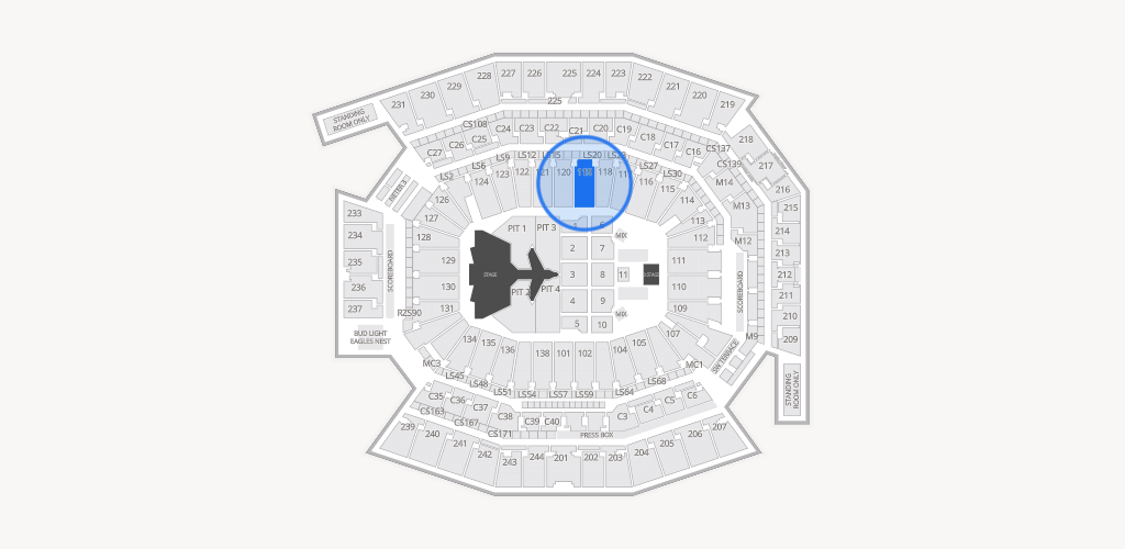 Lincoln Financial Field Seating Chart