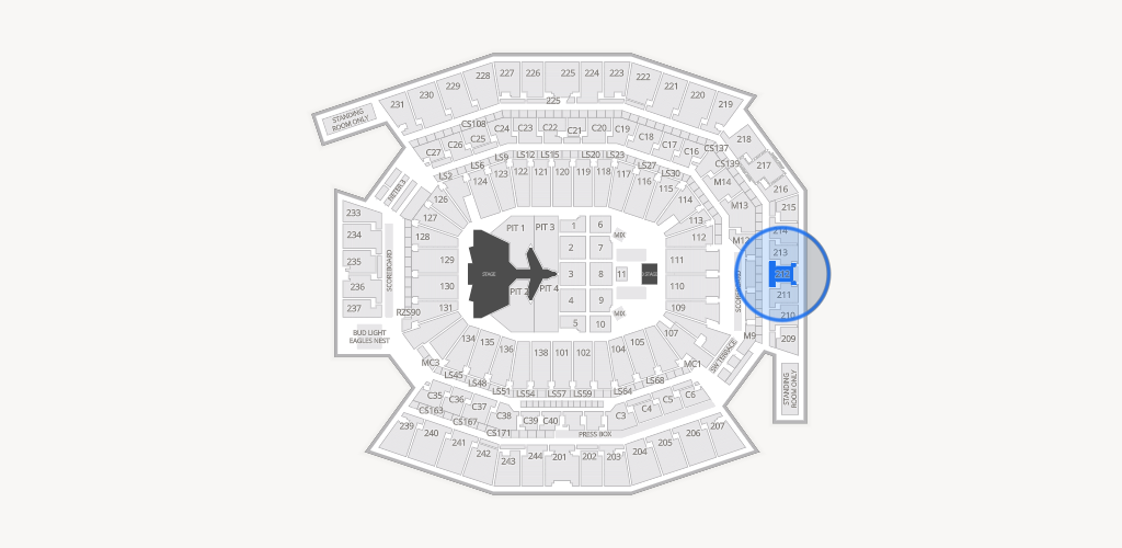 Lincoln Financial Field Seating Chart