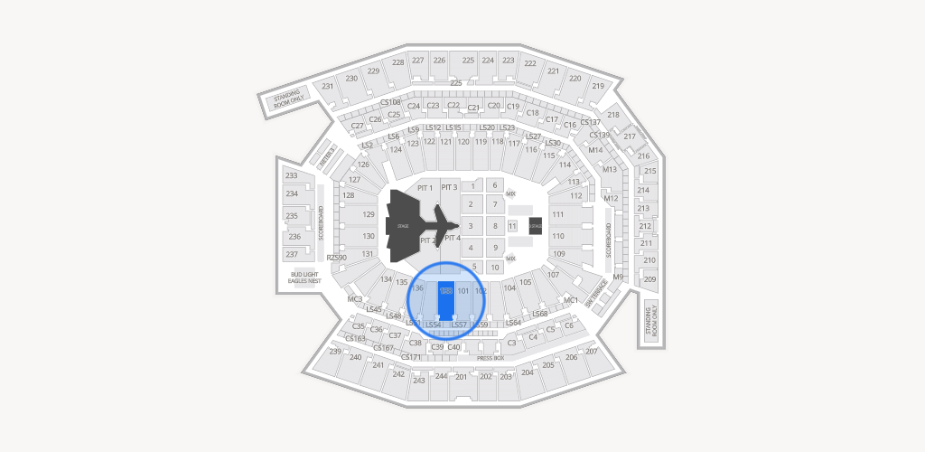 Lincoln Financial Field Seating Chart
