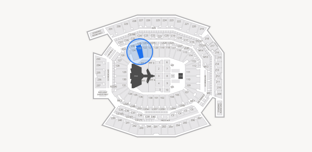Lincoln Financial Field Seating Chart