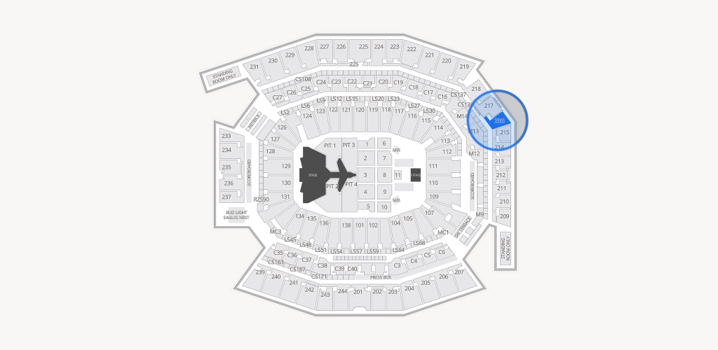 Lincoln Financial Field Seating Chart
