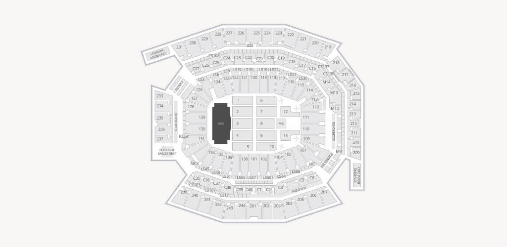 Lincoln Financial Field Seating Chart