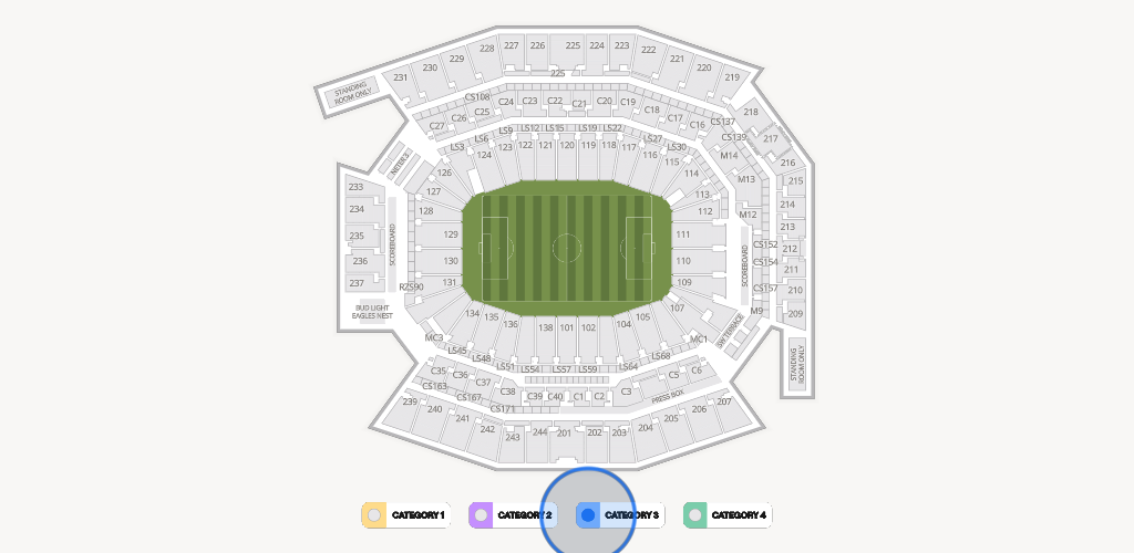 Lincoln Financial Field Seating Chart
