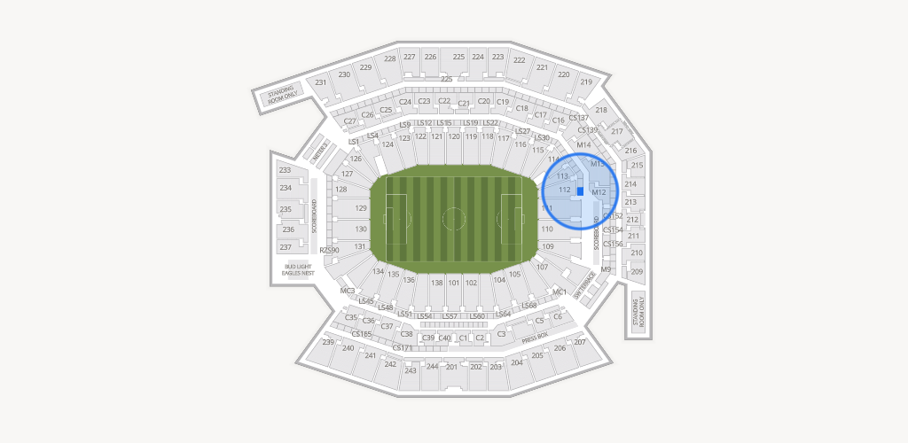 Lincoln Financial Field Seating Chart