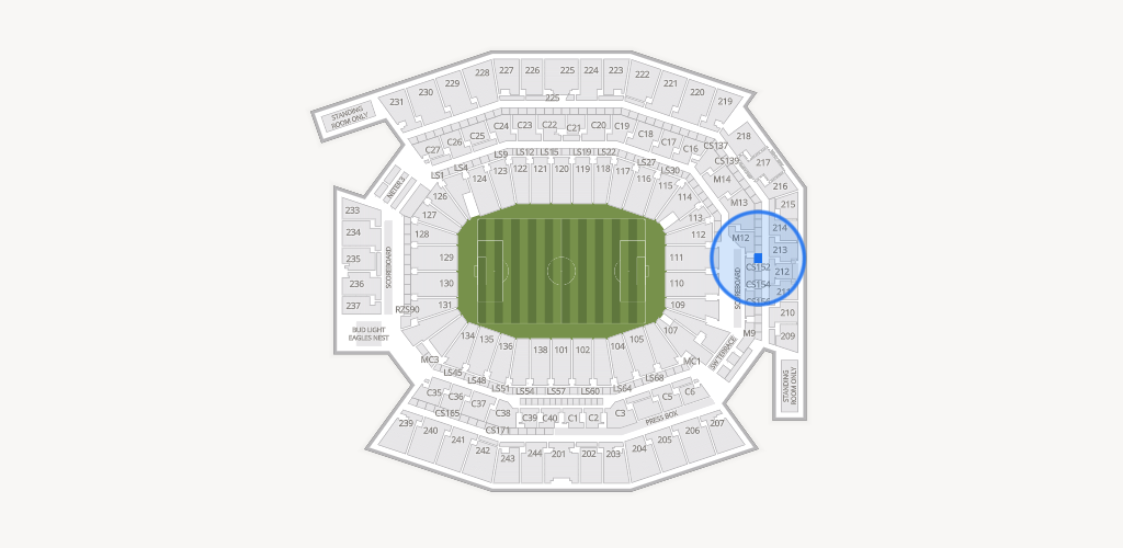Lincoln Financial Field Seating Chart