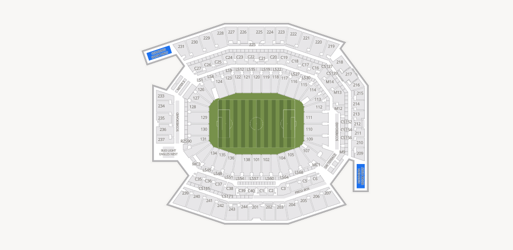 Lincoln Financial Field Seating Chart