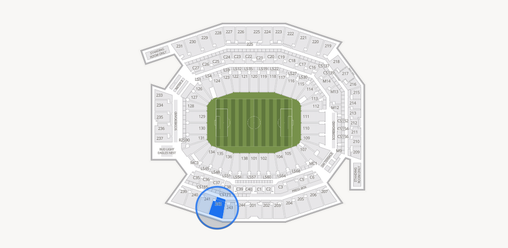 Lincoln Financial Field Seating Chart