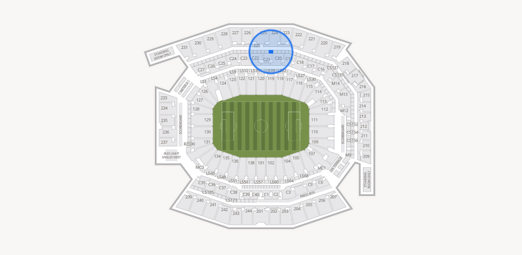 Lincoln Financial Field Seating Chart