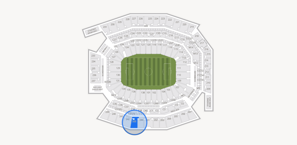 Lincoln Financial Field Seating Chart