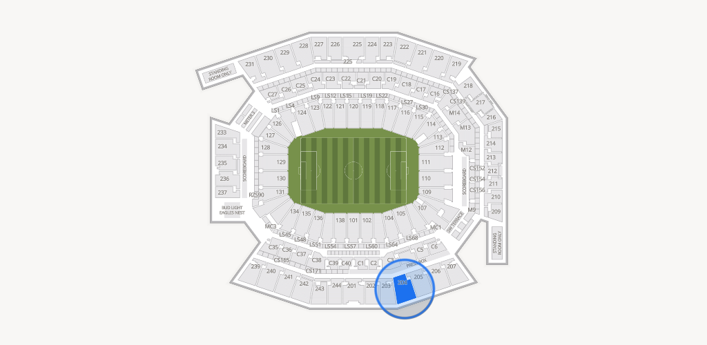 Lincoln Financial Field Seating Chart