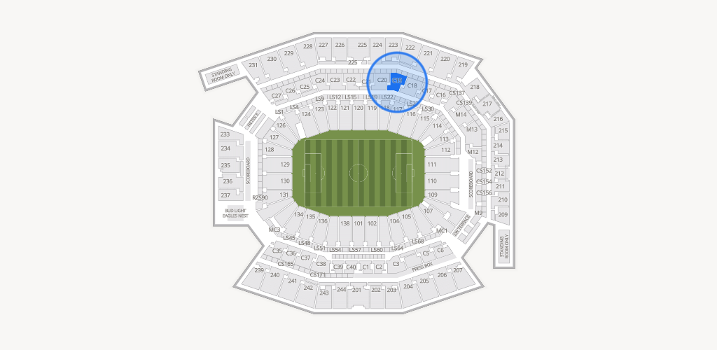 Lincoln Financial Field Seating Chart
