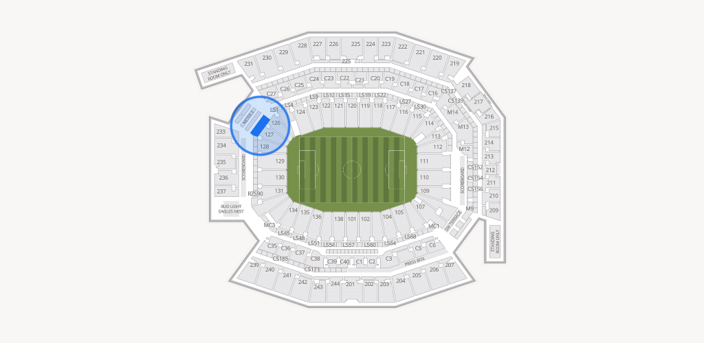Lincoln Financial Field Seating Chart