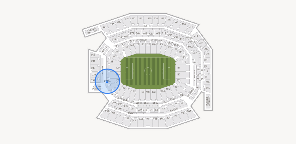 Lincoln Financial Field Seating Chart
