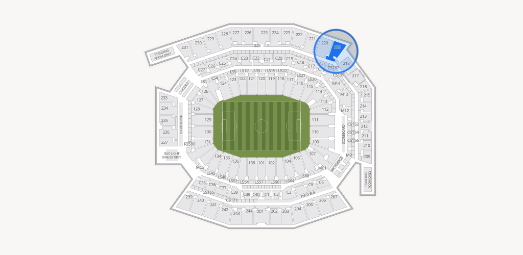 Lincoln Financial Field Seating Chart