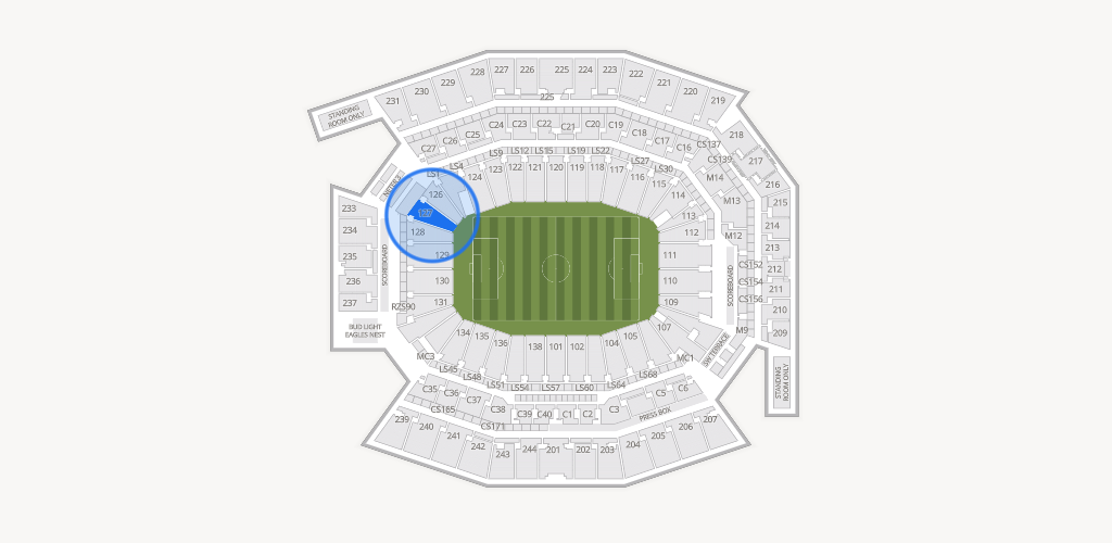 Lincoln Financial Field Seating Chart