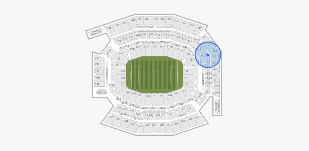 Lincoln Financial Field Seating Chart