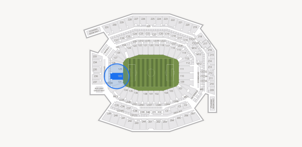 Lincoln Financial Field Seating Chart