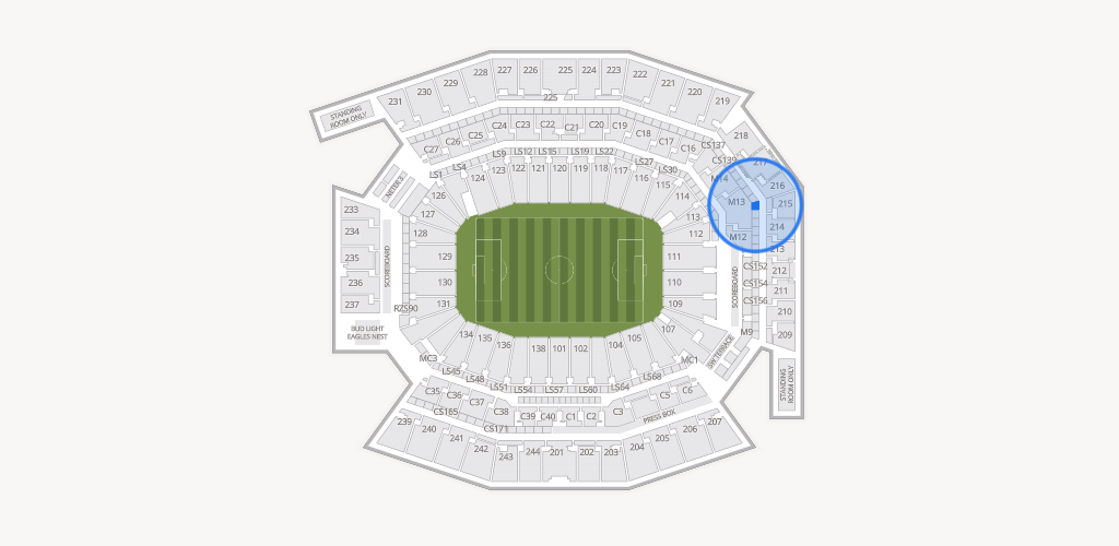 Lincoln Financial Field Seating Chart