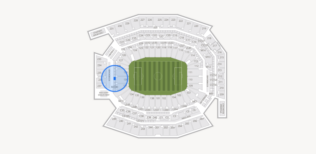 Lincoln Financial Field Seating Chart