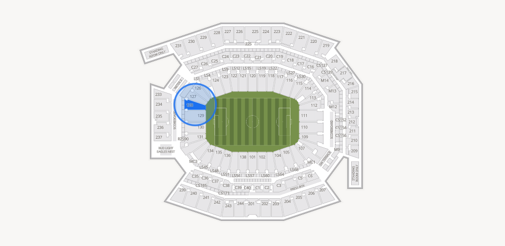 Lincoln Financial Field Seating Chart