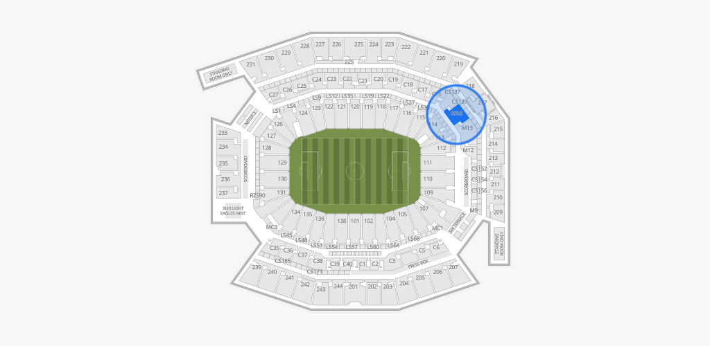 Lincoln Financial Field Seating Chart