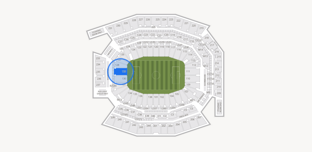 Lincoln Financial Field Seating Chart
