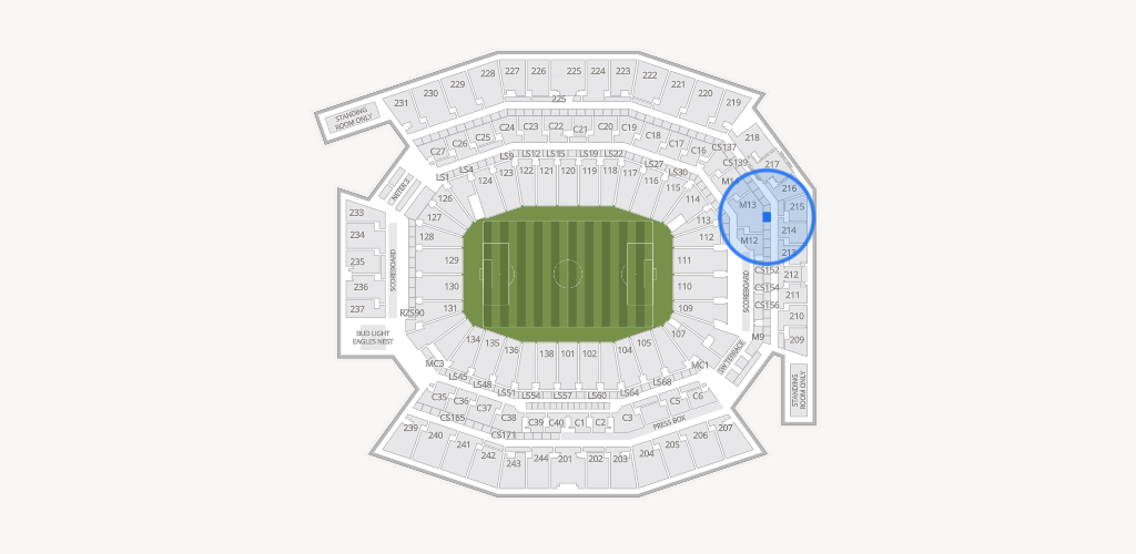 Lincoln Financial Field Seating Chart