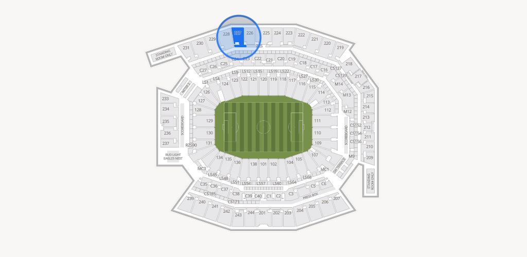 Lincoln Financial Field Seating Chart