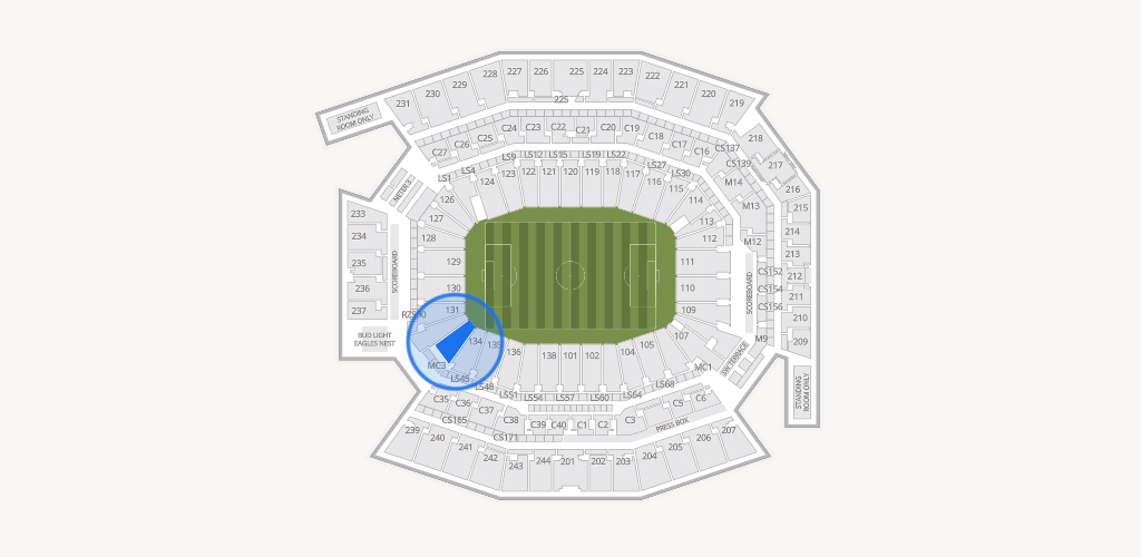 Lincoln Financial Field Seating Chart